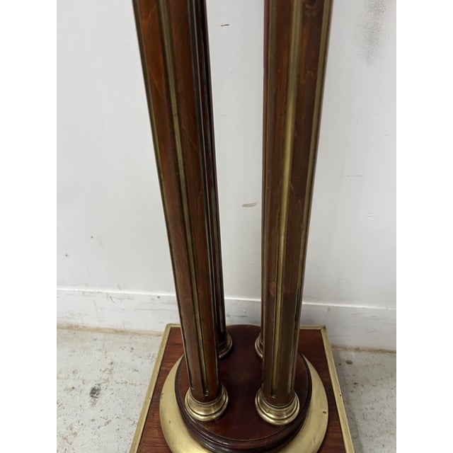 Napoleon III Style Mahogany Display Column, 1900s For Sale - Image 12 of 13