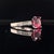 Natural Finely Faceted Quality Tourmaline Diamond Ring 3 TCW 14k Gold Certified $3,450 912277 This is a Unique Custom Made...