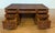 Traditional 72” Mahogany Executive Desk by Leighton Hall - Showroom Sample For Sale In Atlanta - Image 6 of 8
