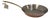 Hak Art Hammered 11” Copper Fry Pan For Sale
