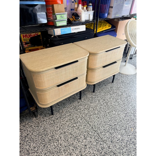 2020s Pair Mandalay Cebu Nightstands For Sale - Image 5 of 9
