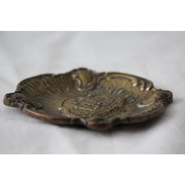 Gold Gold Ashtray from Luxembourg, 1970s For Sale - Image 8 of 8