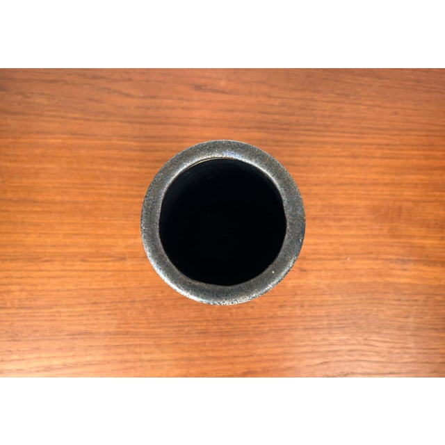 Postmodern Vintage German Studio Pottery Vase from Till Sudeck, 1980s For Sale - Image 3 of 12