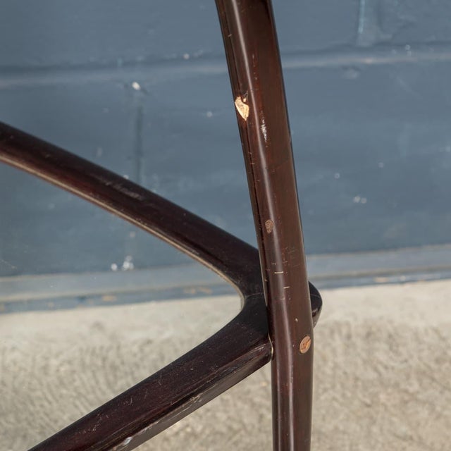 Vintage 20th Century Italian Brass & Wood Drinks Trolley, 1960 For Sale - Image 11 of 18