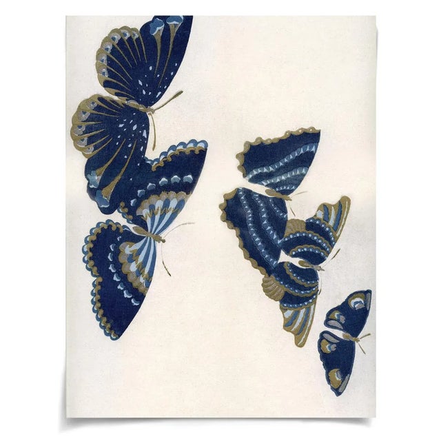Contemporary Kono Butterflies 17, Unframed Artwork For Sale - Image 3 of 3
