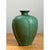 Vintage Geometric Green Ceramic Vase For Sale - Image 11 of 12