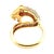 Metal Carrera Y Carrera 18k Gold Pave Diamond Panther Ring For Sale - Image 7 of 10