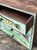 Rustic Vintage Hand Painted Fish Table Top Chest For Sale - Image 3 of 12