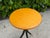 Vintage Sculptural Four-Prong Drink Table in Hardwood and Black Metal For Sale - Image 10 of 12