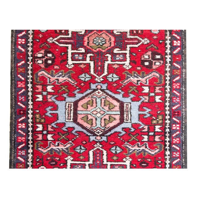Mid-20th Century Heriz Runner For Sale In Chicago - Image 6 of 14