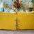 Sophie Conran Coco 2.5 seater Sofa with Contrast Welt Knife Edge Cushion in Ochre Linen For Sale In Charlotte - Image 6 of 8