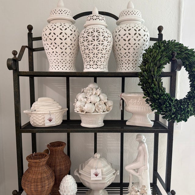 Italian White Fruit Topiary For Sale In Miami - Image 6 of 6
