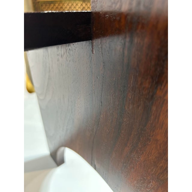 2010s DRW Shaker Style Black Walnut Step Stool - 1 Piece For Sale - Image 10 of 12