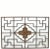 Wood Lotus Antique Chinese Wood Screen Panel For Sale - Image 7 of 7