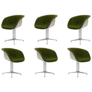 Alexander Girard & Charles Eames La Fonda Swivel Chairs for Herman Miller, 1960s For Sale