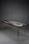 Abstract Black and White Glass Mosaic Coffee Table with Brass Legs by Berthold Müller, 1955 For Sale - Image 13 of 18