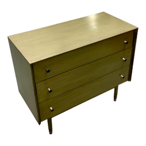 1960s Green Three Drawers Dresser by Khoury