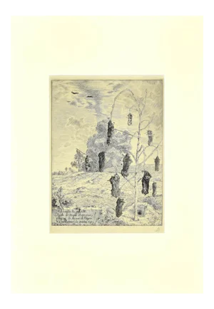 Félix Bracquemond - Les Taupes - Etching - 1854