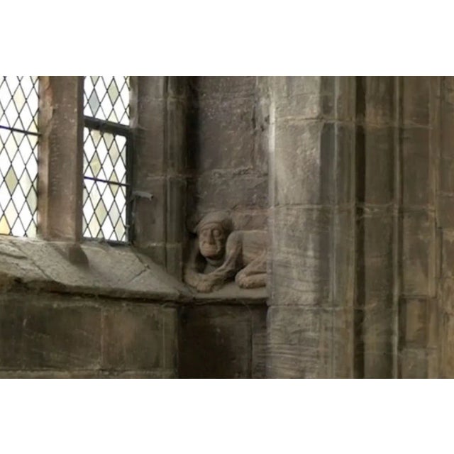 Vintage Cast Brass English Chester Imp Door Knocker For Sale - Image 9 of 10