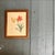 Original 6x 8 watercolor on textured paper with original silk mat (8x10) overall size with vintage wood frame is 9.5 x 11.5