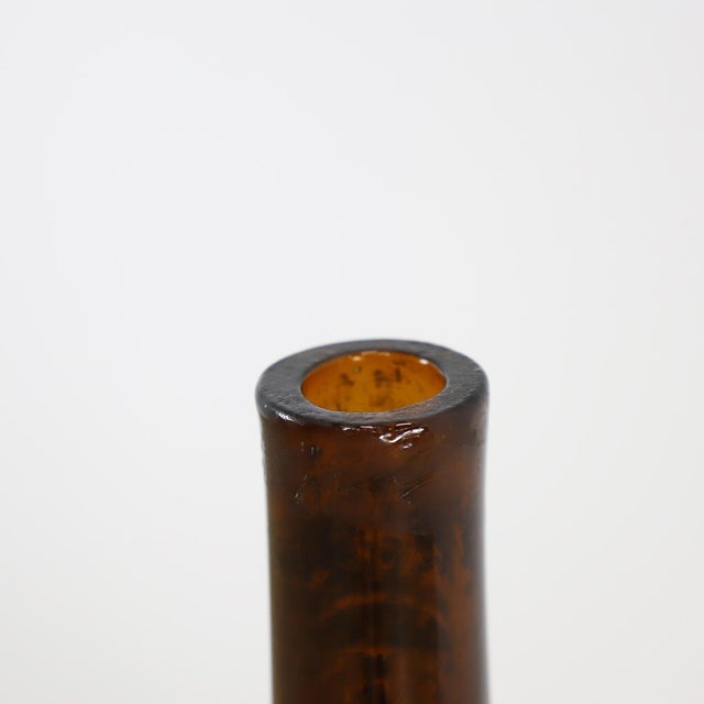 Mexican Modernism Big Size Mercury Glass Flower Vase For Sale - Image 15 of 17