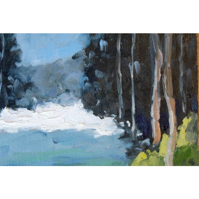2020s Whitefish Winter, Contemporary Landscape Oil Painting For Sale - Image 5 of 11