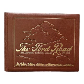 The Ford Road 75th Anniversary Ford Motor Company Auto History 1903-1978 Book Hardcover For Sale