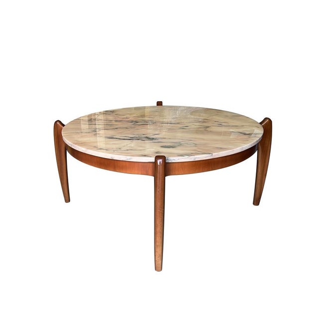Mid-Century Modern Vintage German Coffee Table, 1960s For Sale - Image 3 of 18