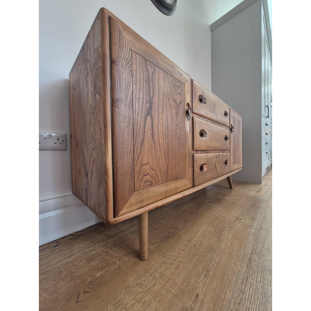 Mid-Century Elm Sideboard from Ercol, 1970s For Sale - Image 6 of 18