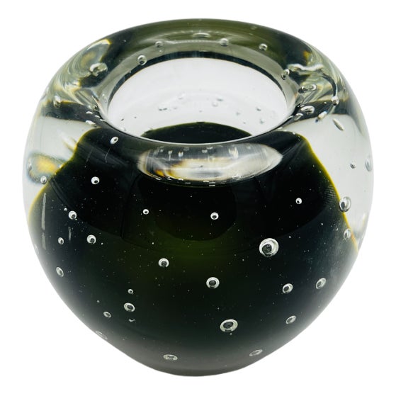 Murano Glass Candleholder in Murano Glass For Sale