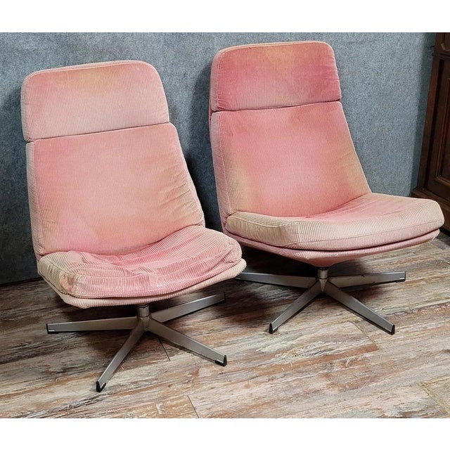 Lunna Armchairs by Gillis Lundgreen for Ikea, 1960s, Set of 2 For Sale - Image 3 of 5