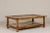 Country Style Distressed Two-Tier Coffee Table with Inset Top and Straight Legs For Sale - Image 11 of 12