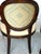 Late 20th Century Set of 4 Baker Milling Road Neoclassical Mahogany & Parchment Leather Armchairs For Sale - Image 5 of 17