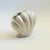 A wonderful vintage ceramic vase in the shape of a shell. Features a beautiful white iridescent glossy finish. Measures...