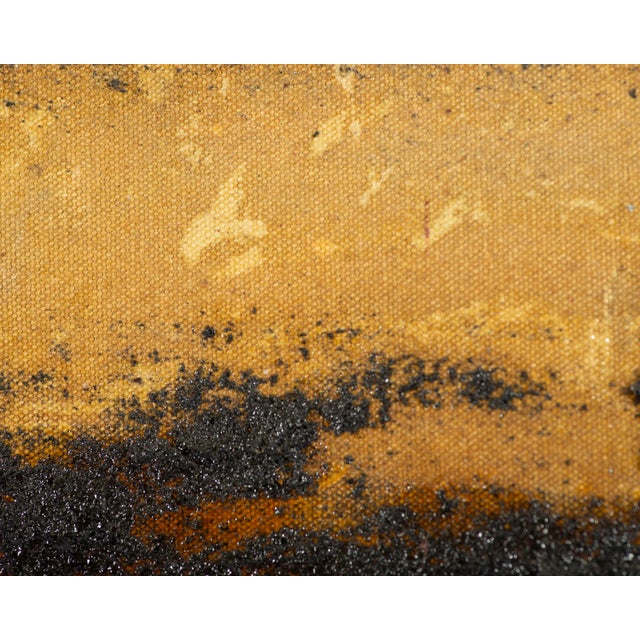 Contemporary Signed 2001 “Nachi II #6” Mixed Media Painting and Collage by Juliet Holland For Sale - Image 3 of 7