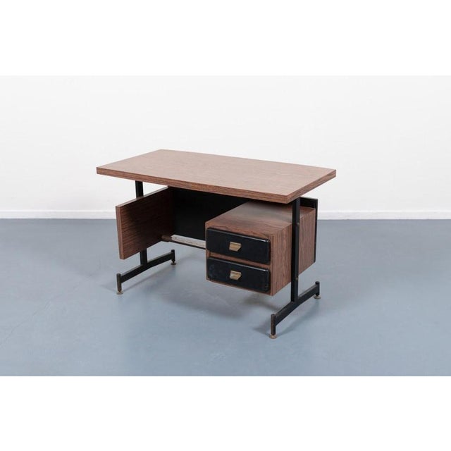 Mid-Century Modern Desk & Chair, 1960s, Set of 2 For Sale - Image 11 of 16