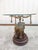 Wood Maitland Smith Bronze Elephant Glass Side Table For Sale - Image 7 of 18