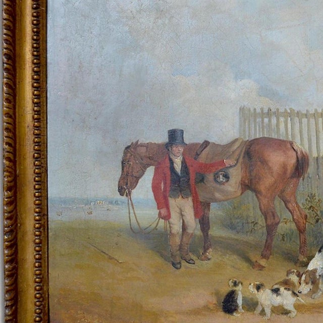 Richard Barrett Davis, RBA Equestrian, 19th Century, Oil Painting For Sale - Image 4 of 8