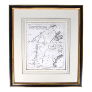 American Revolution Map Drawn for John Marshall's "Life of Washington" First Accurate Historical Maps of the War 1806