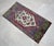 1970s Hand Knotted Turkish Small Rug Purple Accent Rug - 20'' X 39'' For Sale - Image 10 of 13
