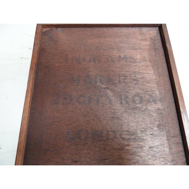 Wood Antique Georgian Mahogany Writing Table For Sale - Image 7 of 14