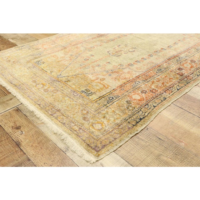 Vintage Turkish Sivas Prayer Rug - 03'00 x 04'05 For Sale In Dallas - Image 6 of 9