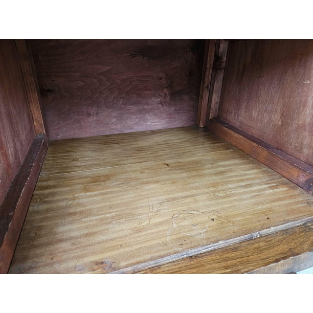 Art Deco Three-Door Walnut Burl Sideboard, 1940 For Sale - Image 17 of 18