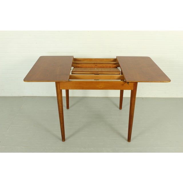 Dutch Drop-Leaf Table from Pastoe, 1958 For Sale - Image 10 of 11
