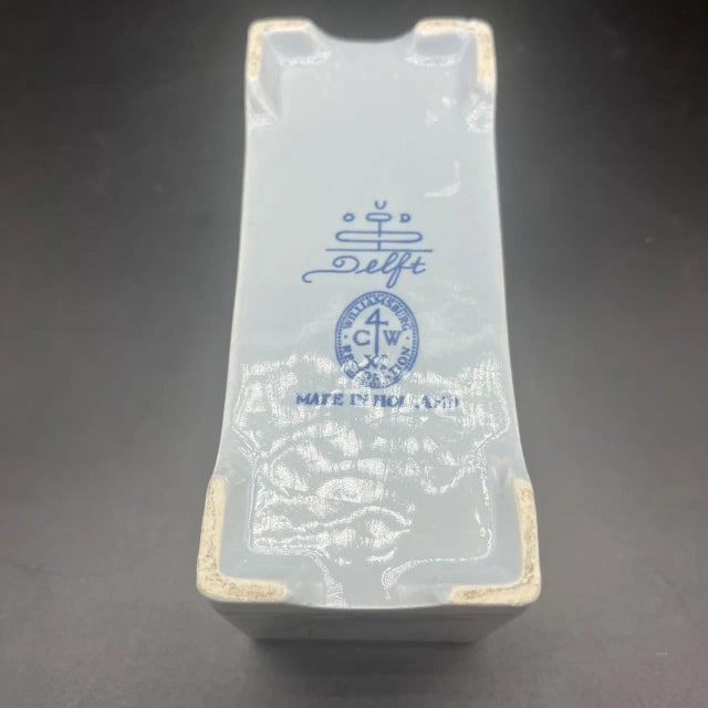 1960s Vintage 1960s Delft Pottery Williamsburg Restoration Flower Frog For Sale - Image 5 of 5