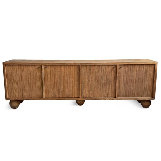 Caprina Modern Ball Leg Sideboard Credenza For Sale - Image 12 of 16