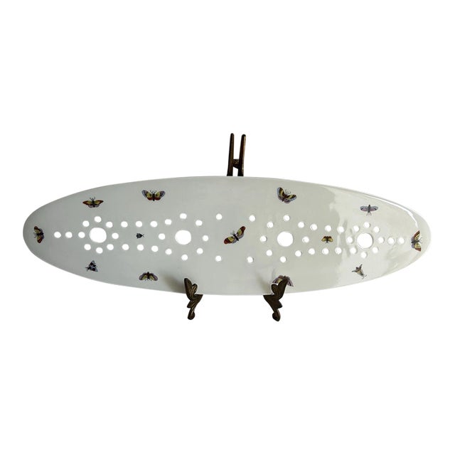 Vintage Herend Rothschild Porcelain Fish Platter For Sale