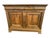 Magnificent and small Louis Philippe sideboard in Walnut 1820. It opens with two doors and a large drawer.