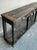Vintage Patinated Long Console Table For Sale In West Palm - Image 6 of 13