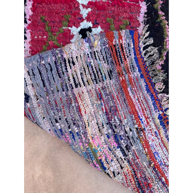 1980s 1980s Moroccan Colorful Vintage Rug - 2'11" X 6'10" Ft For Sale - Image 5 of 9